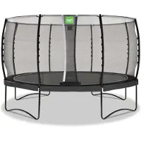 Exit Allure Classic Trampolin ø427cm, auf Beinen, Rund, Schwarz