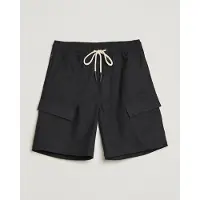 OAS Kurze Hose Black Cargo Linen Herren-S