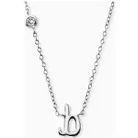 Engelsrufer Damen-Kette 925er Silber Farbstein Engelsrufer B