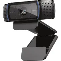 Logitech Webcam HD C920 Full HD 1080p-Auflösung, 2 Mikrofone, Brilliante 15 MP-Fotos