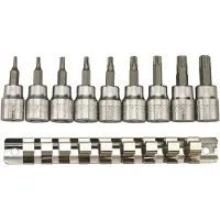 Teng Tools Steckschlüsselsatz Knarenkasten 102180106 49,5mm Chrom-Vanadium-Stahl