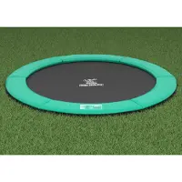 Magic Circle Pro Flat to the Ground Trampolin Pro Grün 251 cm