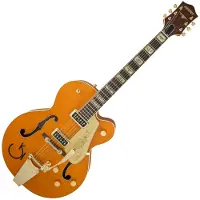 Gretsch G6120T-55 Vintage Select Edition 55 Chet Atkins mit Bigsby Vintage Orange Stain Lacquer