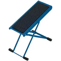 K&M 14670 Gitarre Fußstütze Blue