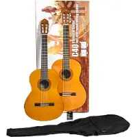 Yamaha C40II Natur – Konzertgitarre Standard-Pack
