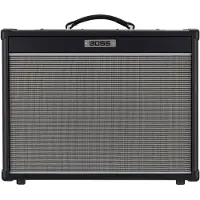 BOSS Nextone Artist 80 W-Gitarrenverstärker mit Abdeckung und Fußschalter