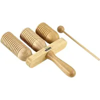 Nino by Meinl NINO561 Holz A-Go-Go Triple-Zeile