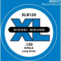 D'Addario XLB120 Einzelsaite für E-Bass