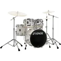 Sonor AQ1 20 5teiliges Schlagzeug mit Hardware Piano Weiß