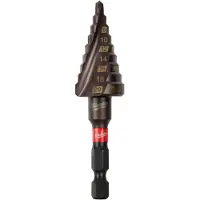 Milwaukee Stufenbohrer SHOCKWAVE 4 bis 20 mm Stufen 2 mm