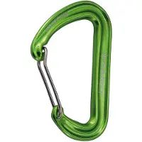 C.A.M.P. Photon Wire Karabiner grün, 30g, 22 kN Längsachse, heiß geschmiedet