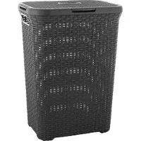 Curver Style 3253920707031, 60 l, Quadratisch, Rattan, Anthrazit, 448 mm, 341 mm