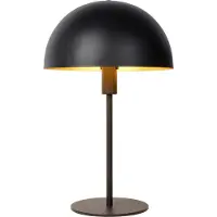 Lucide Design-Tischlampe Siemon Schwarz