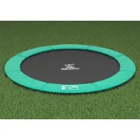 Magic Circle Pro Flat to the Ground Trampolin Pro Grün 305 cm