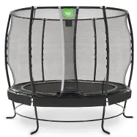 Exit Lotus Premium Trampolin ø305cm, auf Beinen, Rund, Schwarz
