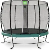 Exit Lotus Classic Trampolin ø305cm, auf Beinen, Rund, Grün