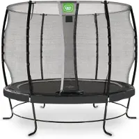 Exit Lotus Classic Trampolin ø305cm, auf Beinen, Rund, Schwarz