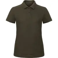 B&C PWI11 | Damen Polo ID.001 /Femininer Schnitt - Farbe: Brown - Größe: M