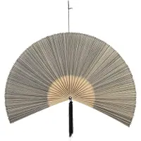 Bloomingville - Jaime Wanddekoration 145x72 cm - Schwarzer Karagumoy