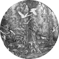 Kek Amsterdam Tropische Landschaften Tapete Kreis SC-006 - ø 142,5 cm