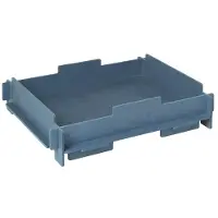 Broste Copenhagen Stacie Aufbewahrungsbox blau klein