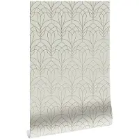 Kek Amsterdam Goldene Linien Tapete 100x280cm Sand / Gold MW-083
