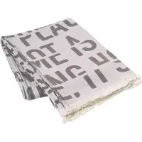 Broste Copenhagen Zitat Plaid Helllila