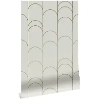 Kek Amsterdam Goldene Linien Tapete 100x280cm Sand/Gold MW-068