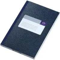 Djois Notizbuch Djois Spezial Liniert 105 mm x 165 mm Blau Hardcover