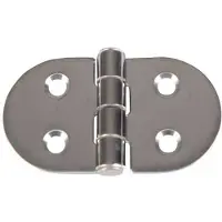 Talamex Scharnier 70x38.5x2 Mm Grau Grau One Size