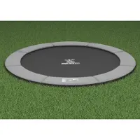 Magic Circle Pro Flat to the Ground Trampolin Pro Grau 410 cm