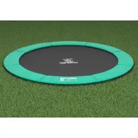 Magic Circle Pro Flat to the Ground Trampolin Pro Grün 410 cm
