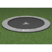 Magic Circle Pro Flat to the Ground Trampolin Pro Grau 366 cm