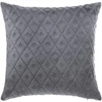 Atmosphera Flan 3d Cushion 40x40 Cm Grau