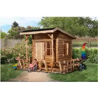 Weka Abenteuerhaus 820A mit Veranda