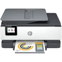 HP OfficeJet Pro 8022e Wireless All-in-One Farbe Drucker, Instant Ink; Beidseitiger Druck, Thermal Inkjet, Farbdruck, 4800 x 1200 DPI, A4, Direktdruck, Schwarz, Weiß