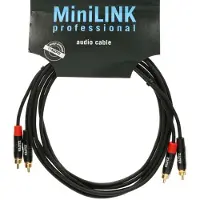Klotz MiniLink Pro RCA-Audiokabel 90 cm