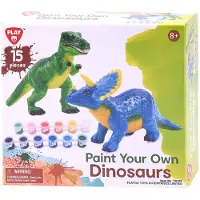 Play Dino Bastelset Malen - Male deine eigenen Dinosaurier 15-teilig