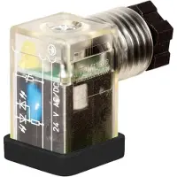 Murr Elektronik Ventilstecker SVS Eco LED Schw