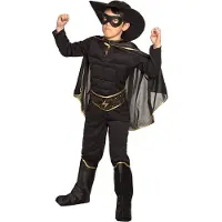 Muovijalelu Zorro Kinderkostüm