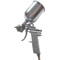 Güde Lackierpistole FSP 100, HVLP, 1,4mm Düse, max. 6 bar, Fließbecher 500ml