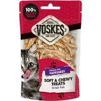Voskes Soft & Chewy getrockneter Fisch Katzensnack (60 g)