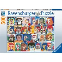 Ravensburger Puzzle – Schriftarten – 500 Teile