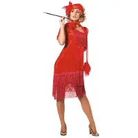 Coppens Charleston-Kleid "Zora", rot