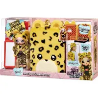 Mga Na! Na! Na! Surprise 3-in-1 Backpack Bedroom Series 2 Playset- Jennel Jaguar, Flughafen & Flugzeug, 5 Jahr(e), Mehrfarbig