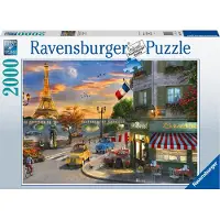 Ravensburger Puzzle Paris Sonnenuntergang (10216716) 2000 Stücke