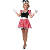 Wilbers Minnie Maus Lady Kostüm
