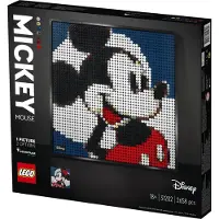 LEGO 31202 Art Disney's Mickey Mouse Set, Poster, Wanddekoration, DIY Puzzle für Erwachsene