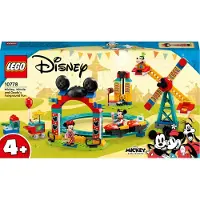 LEGO Disney Mickey and Friends Micky, Minnie und Goofy auf dem Jahrmarkt, Bausatz, 4 Jahr(e), Kunststoff, 0 Stück(e), 602 g