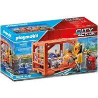 Playmobil City Action 70774 Containerfertigung